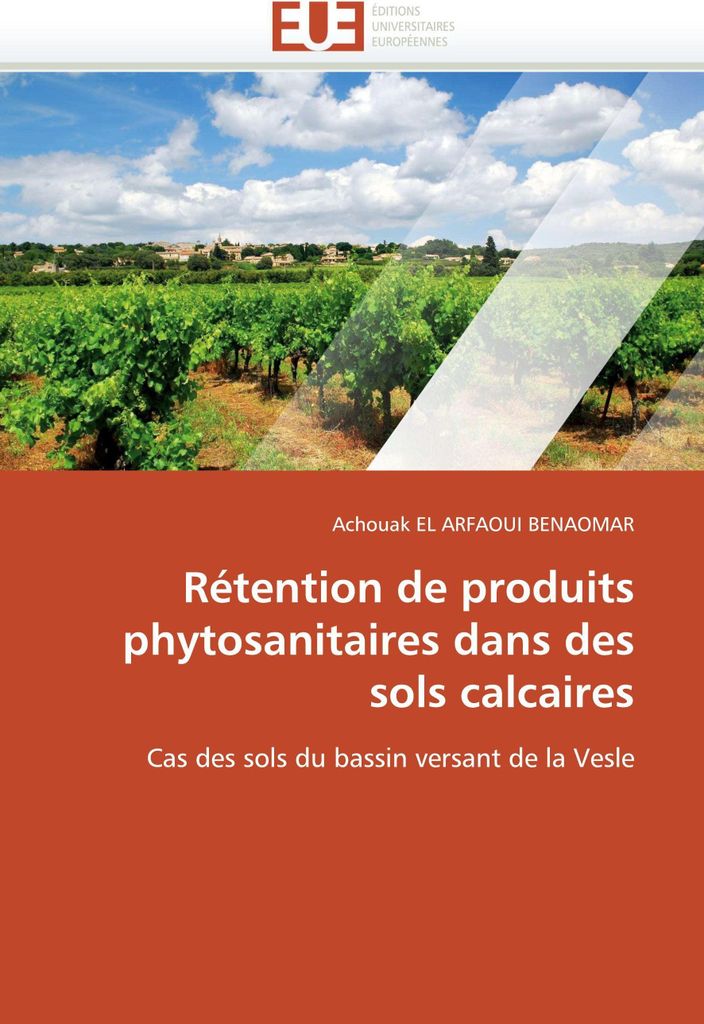 Rétention de produits phytosanitaires dans des sols calcaires