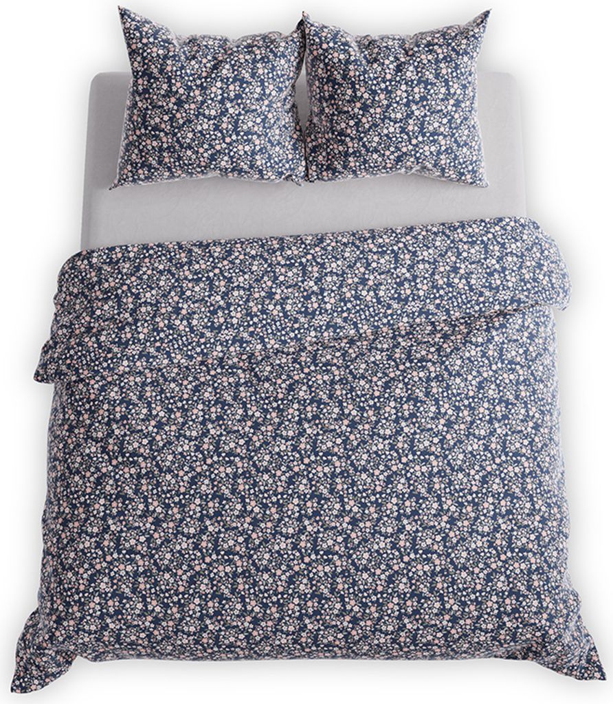 Komplet pościeli satynowej 200x220 2x70x80 cm wzór Nila Zdjęcie produktu 