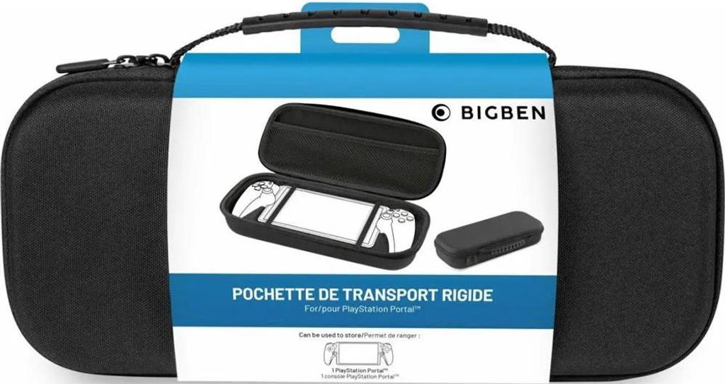 NACON PSPORTALPOUCH, Hartschalenkoffer, Schwarz, Produktbild 
