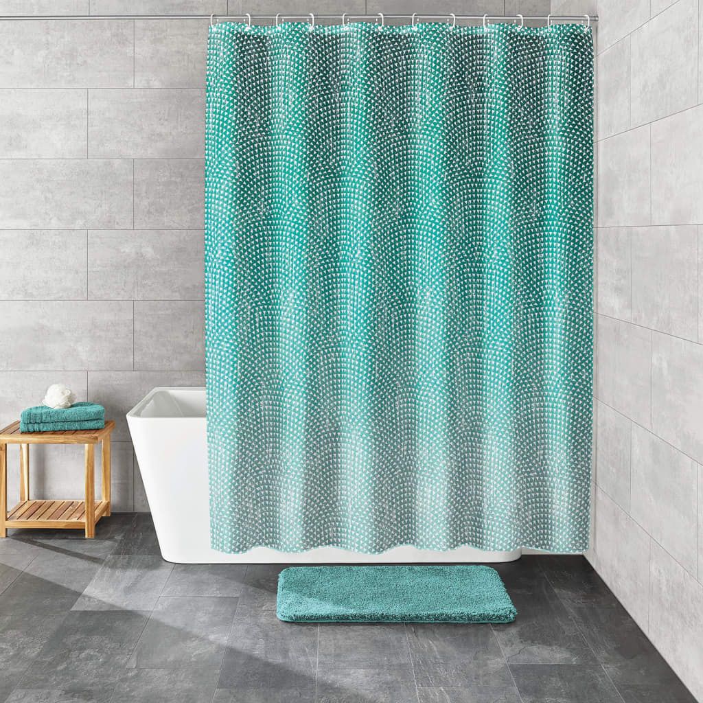 Kleine Wolke Duschvorhang Cascade 180x200 cm Grün Produktbild 