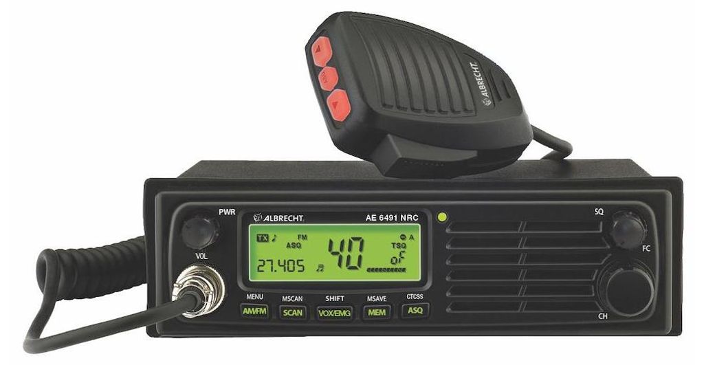 Albrecht AE 6491 NRC Car CB radio Image du produit 