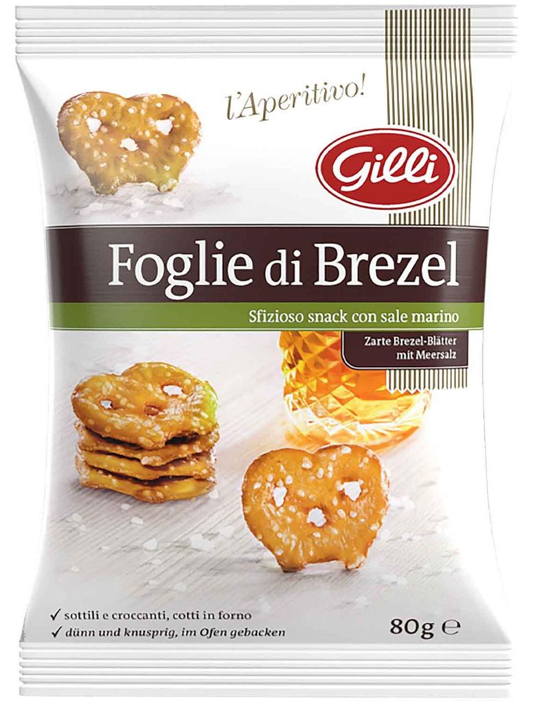 Gilli Foglie di Brezel Meersalz 80g Produktbild 