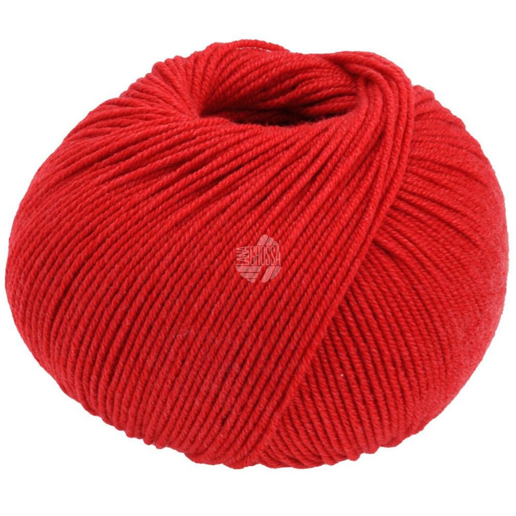Lana Grossa - Cool Wool Seta 0009 rot Produktbild 