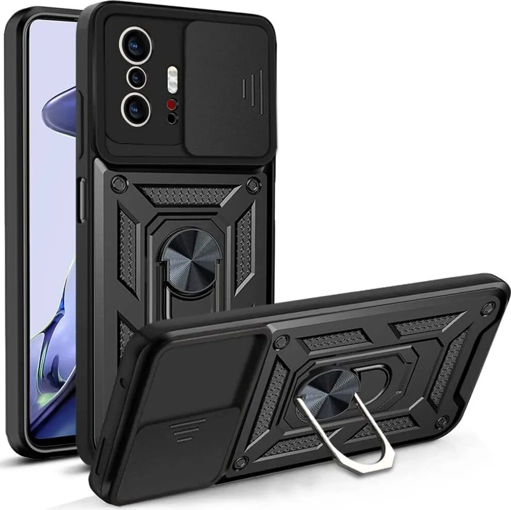 Cover Elegante Xiaomi Mi 11T / Pro - Anello e Protezione Fotocamera