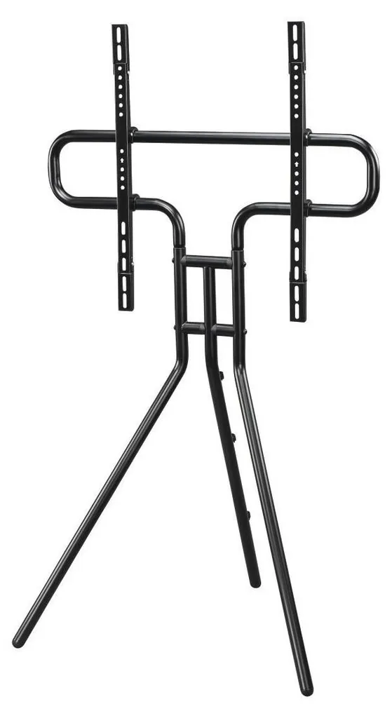 Pied TV bois autoportant de 191 cm max avec gestion des câbles cachée