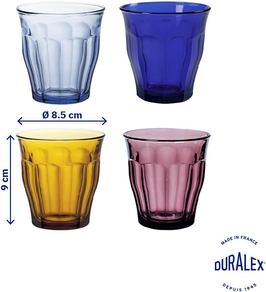 Set di 4 lenti in vetro temperato Duralex® 250 mll Immagine del prodotto 