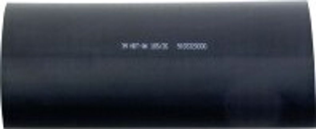 3M HDT-AN Dickwandiger Warmschrumpfschlauch mit Kleber, Schwarz, 105/26 mm, 1 m, Kleinpackung | Packung (1 Stück)