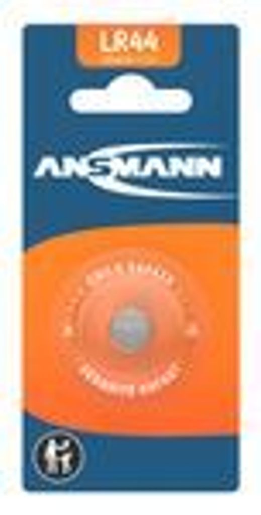ANSMANN Alkaline Knopfzelle LR44 / LR1154 / AG13