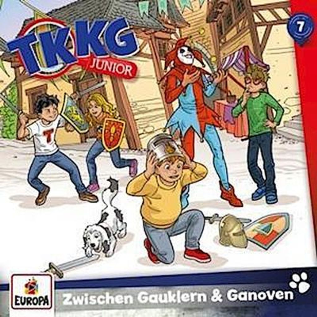 CD TKKG Junior dans Entre saltimbanques et malfrats Image du produit 