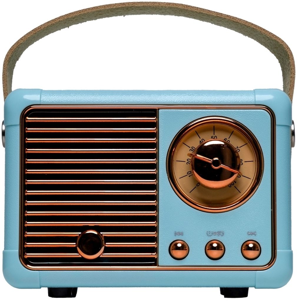 DENVER BTP-203 - Lautsprecher - tragbar - kabellos - Bluetooth - 3 Watt - Türkis (BTP-203T)