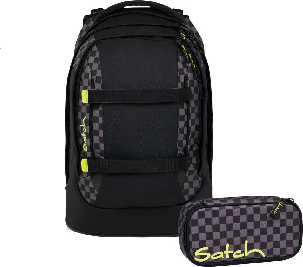Satch Schulrucksack-Set PACK Dark Skate 2-teilig, ab 5. Klasse