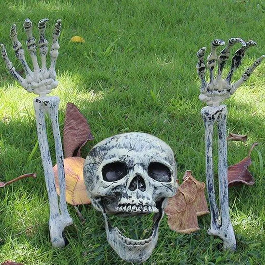 Squelettes Halloween lot de 3 pour décoration de jardin et intérieur