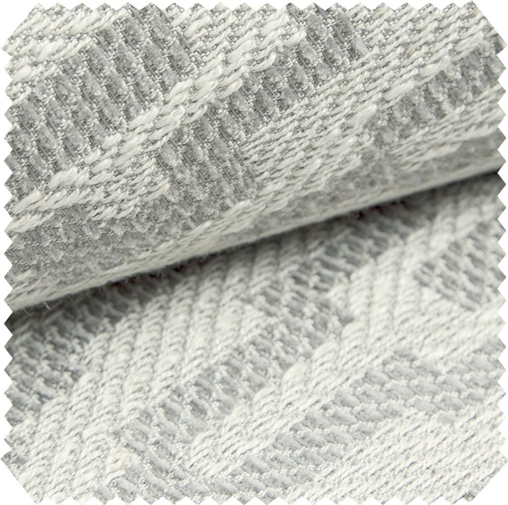 novely exquisit ATTRACTO Polsterstoff im Leinen-Naturlook - Schwer Entzündbarer Möbelstoff mit Aztekenmuster - Pflegeleichte Meterware 1lfm - F...