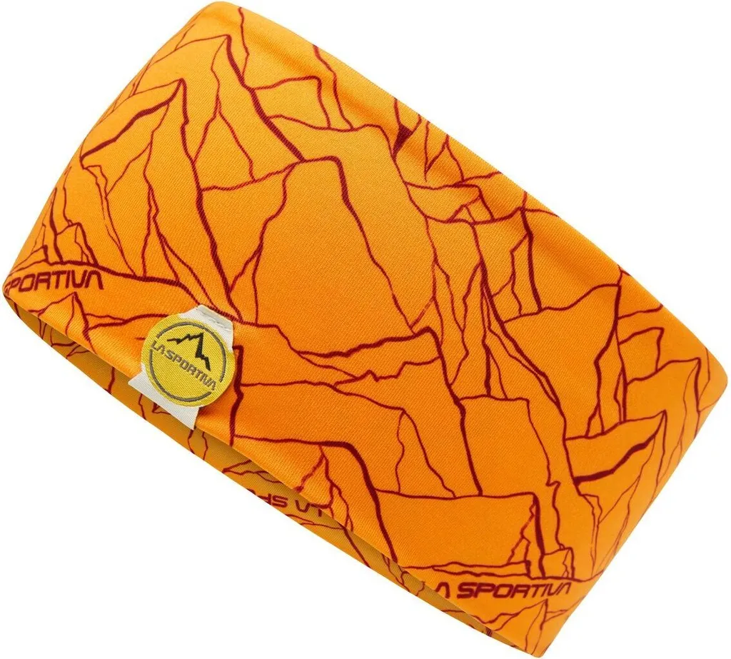 Bandeau respirant La Sportiva Y51 Papaya Sangria élastique Taille L