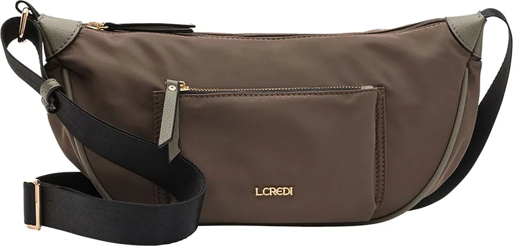 Offerta L.CREDI Odeta Crossbody Bag Khaki | Qualità e Stile al Miglior Prezzo