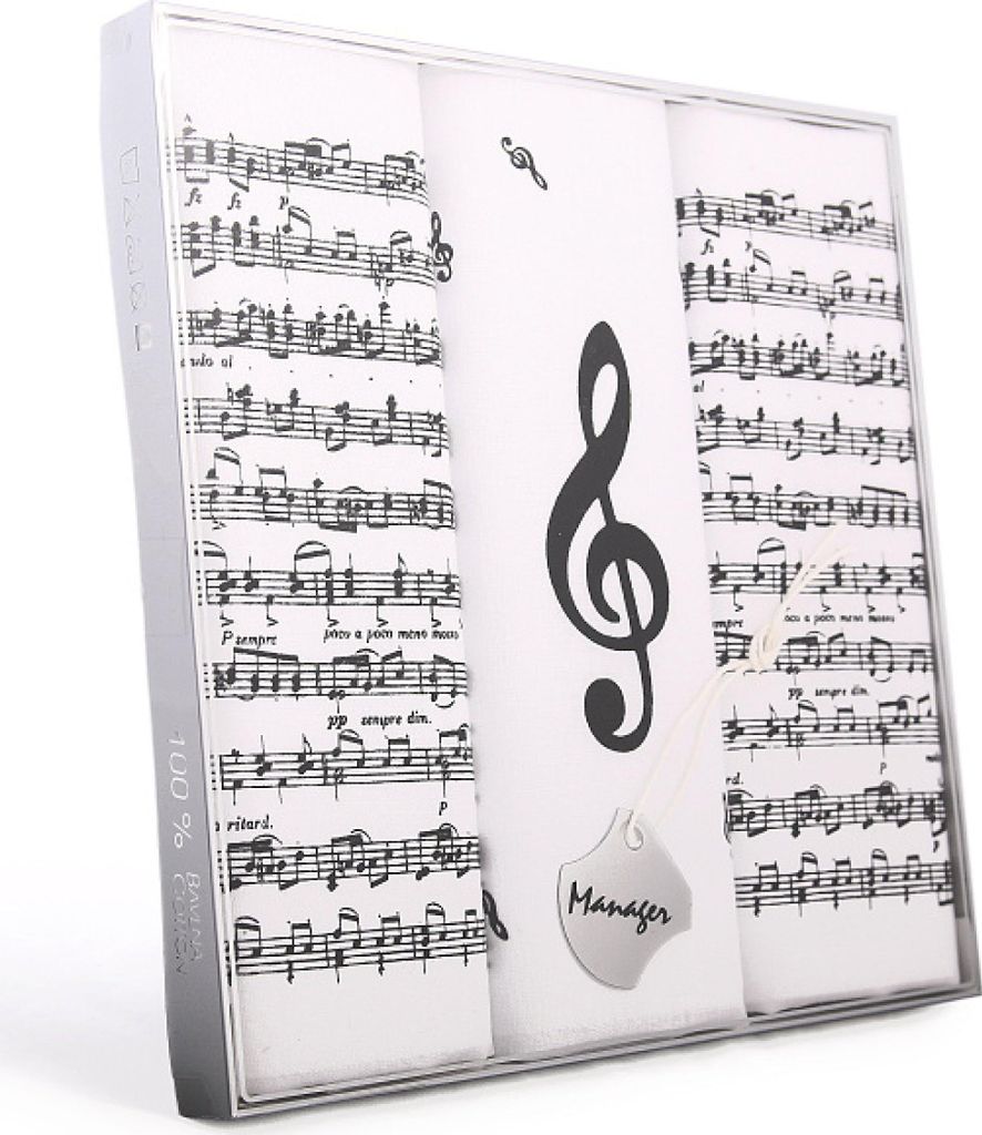 Taschentuch M59 Notes Geschenkbox (3 Stück)