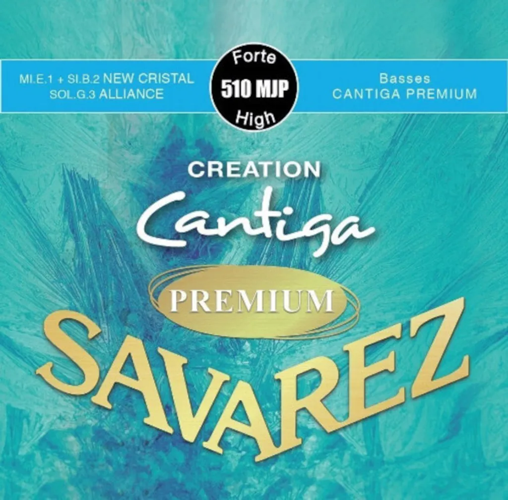 Jeu de Cordes Guitare Classique Savarez 510MJP Cantiga Premium Tension Fort