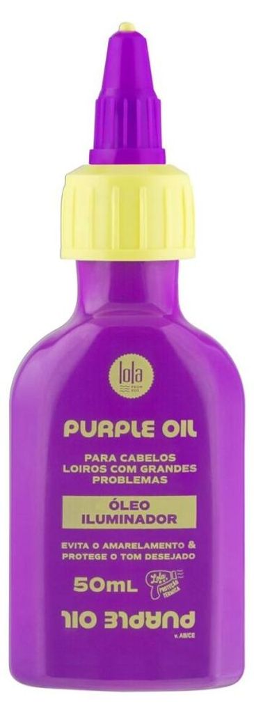 Lola Cosmetics, Haarö lbehandlung, Violett, wirkt Gelb- oder Orangetö nen entgegen, 50 ml