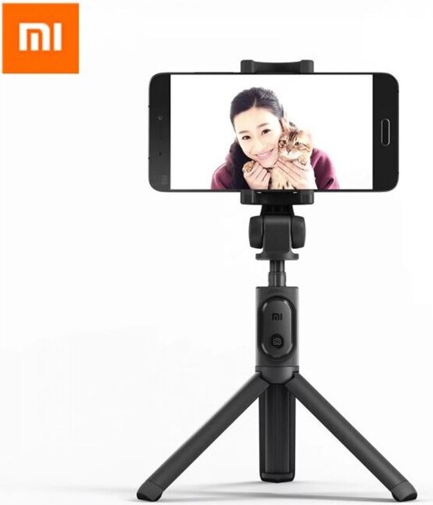 Xiaomi Mi 2v1Tripod Selfie Stick, čierny, otočný o 360°, Obrázok produktu