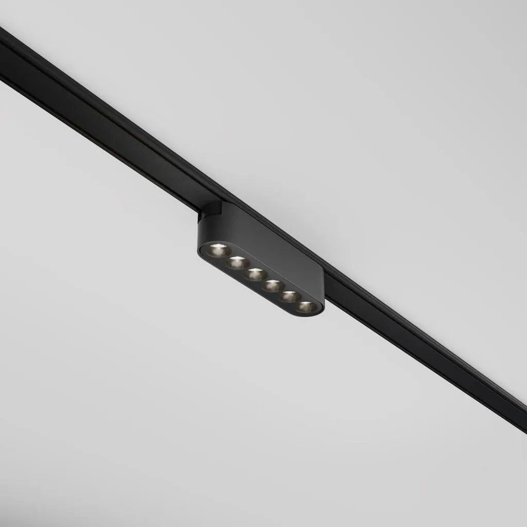 Spot LED Maytoni Points Radity 4000K 6W TR082-1-6W4K-M-B pour Rail