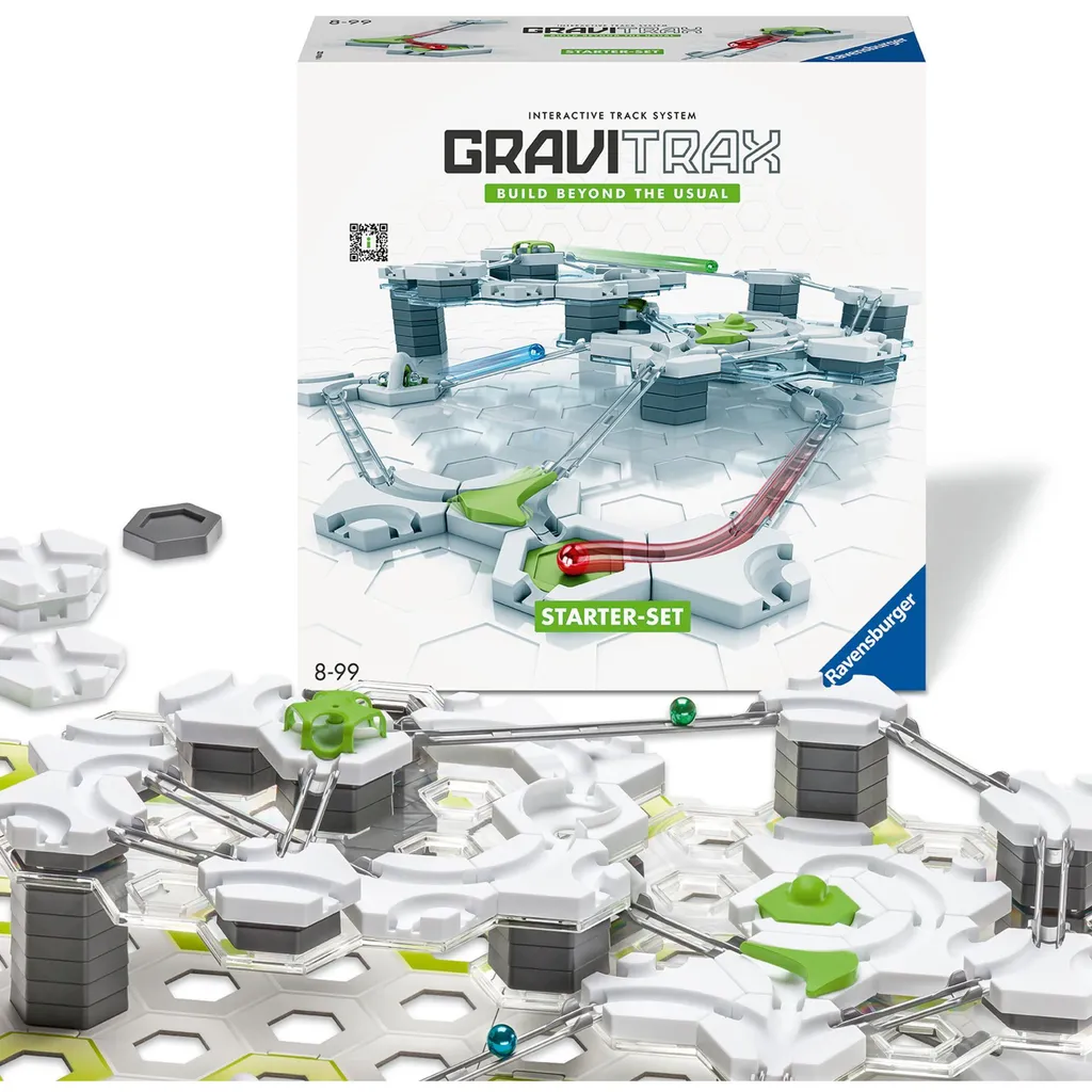 Kit de démarrage GraviTrax Ravensburger - Circuit à billes interactif