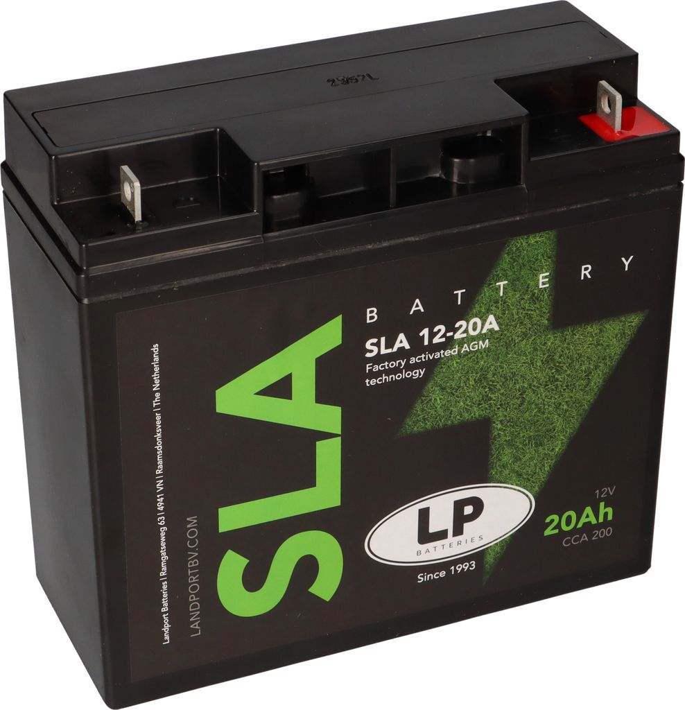 AGM Batterie 12V 20Ah für Rasenmäher Rasentraktor LS SLA12-20A