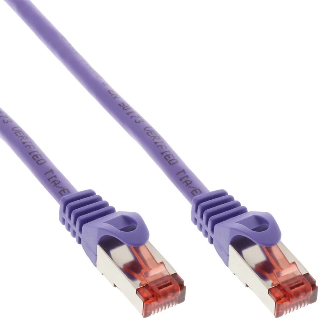 InLine® 76412P Patchkabel, S/FTP (PiMf), Cat.6, 250MHz, Image du produit 
