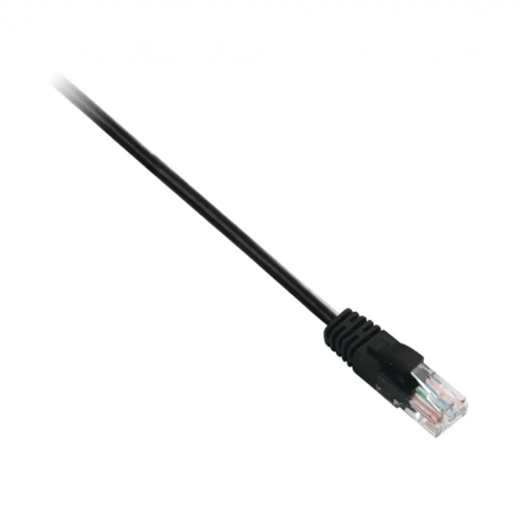 Cavo Ethernet V7 10m Nero CAT5e - Organizza la tua Casa Intelligente