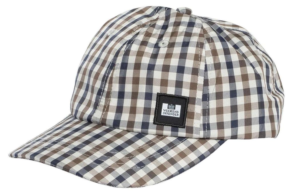 Weekend Offender Mid House Check Cap, Mehrfarbig One Size Produktbild 