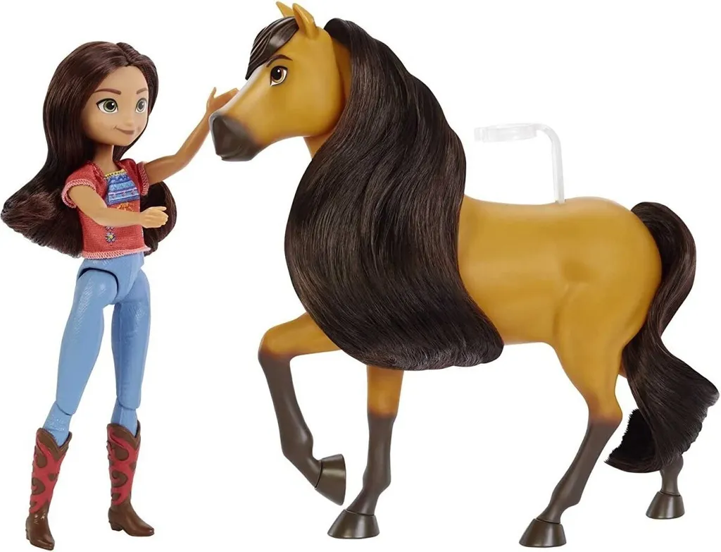 Cadeau Idéal Spirit Lucky et son Cheval pour Inventer des Aventures