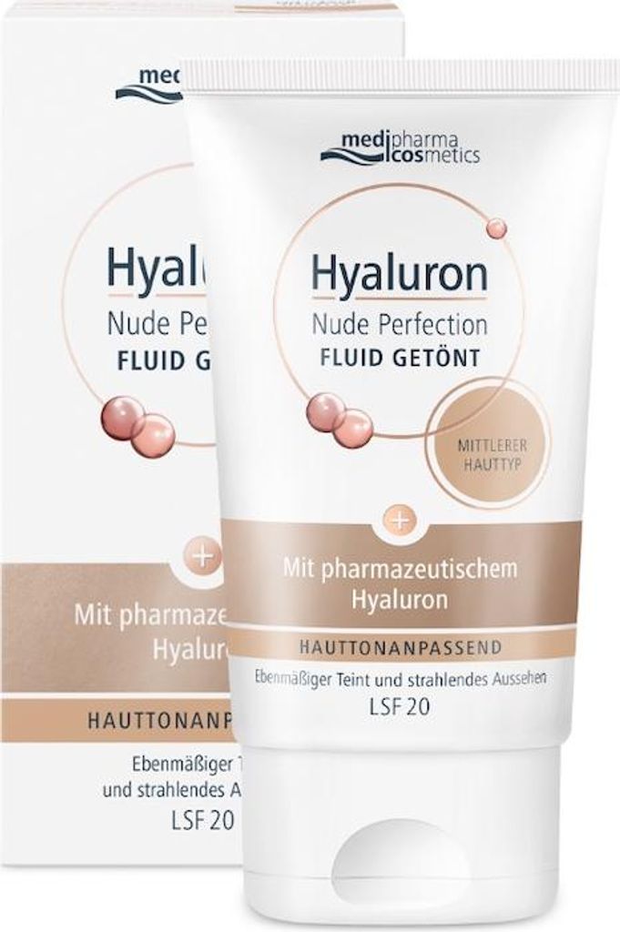 Hyaluron Nude Perfect.Fluid getö.mitt.HT Lsf 20 50 ml