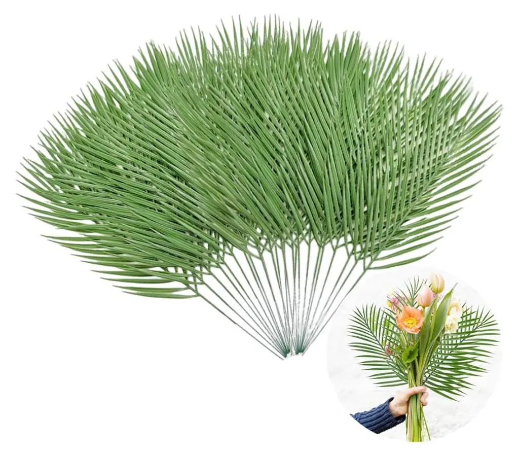 Feuilles de Palmier Artificielles Durables 48cm pour Fête et Mariage