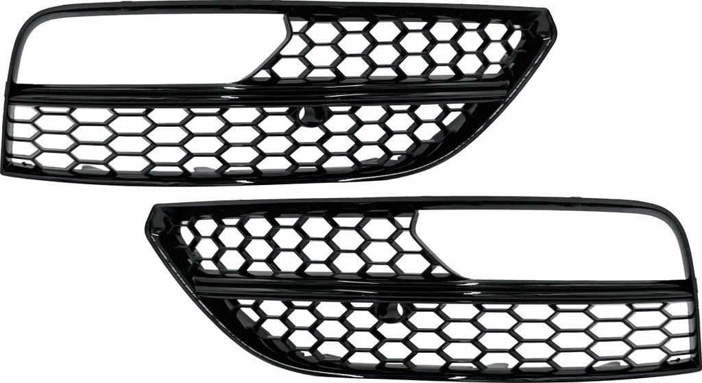Remplacement grilles pare-chocs ABS Noir Audi A3 8V 2012-2016 set
