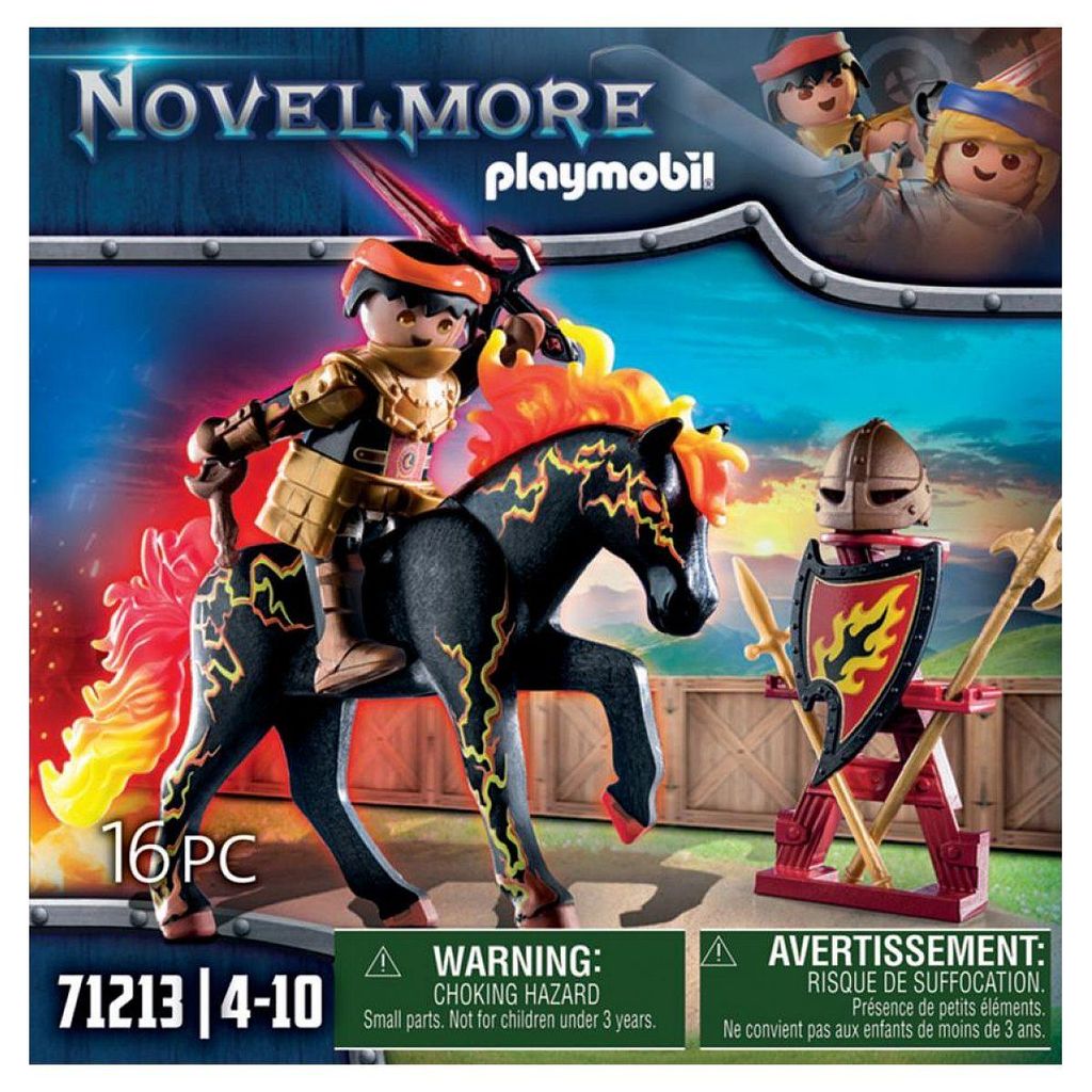 PLAYMOBIL 71213 Burnham raider cheval feu Image du produit 