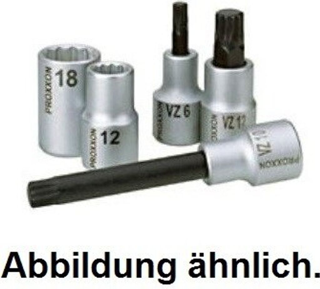 Proxxon Vielzahn Nuss Aussen XZN18 18mm Antrieb 12,5mm Steckschlüsseleinsatz