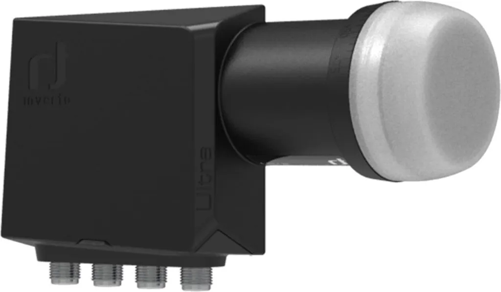 Inverto Black Ultra Quattro LNB 40mm PLL - High Performance per Multiswitch