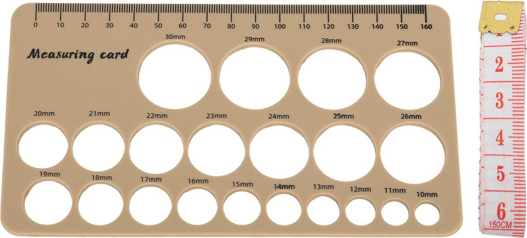 Lineal zur Messung der Brustwarzen von Müttern, flexibles Produktbild 