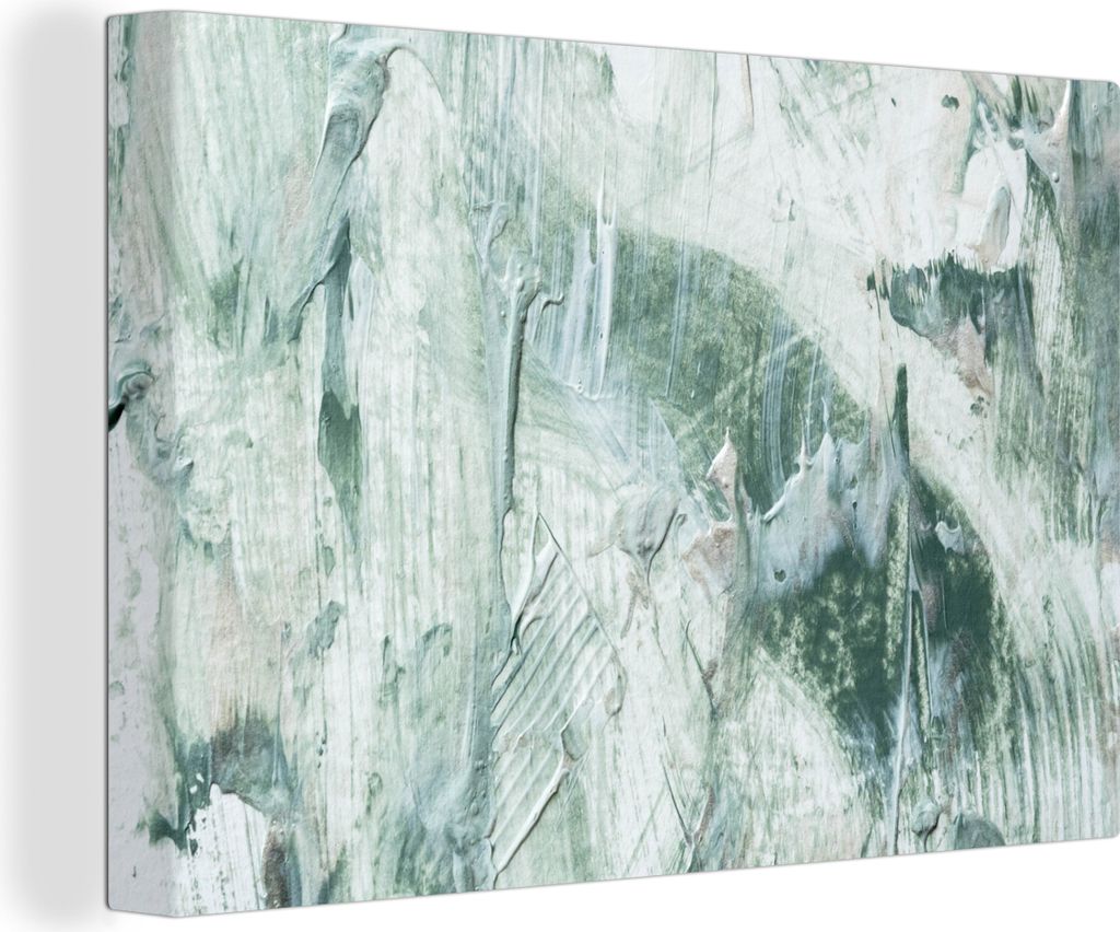 OneMillionCanvasses - Leinwandbilder - 140x90 cm, Gartendekoration - Farbe - Abstrakt, Wandbilder Kunstdruck Wanddekoration - Foto auf Leinwand -...