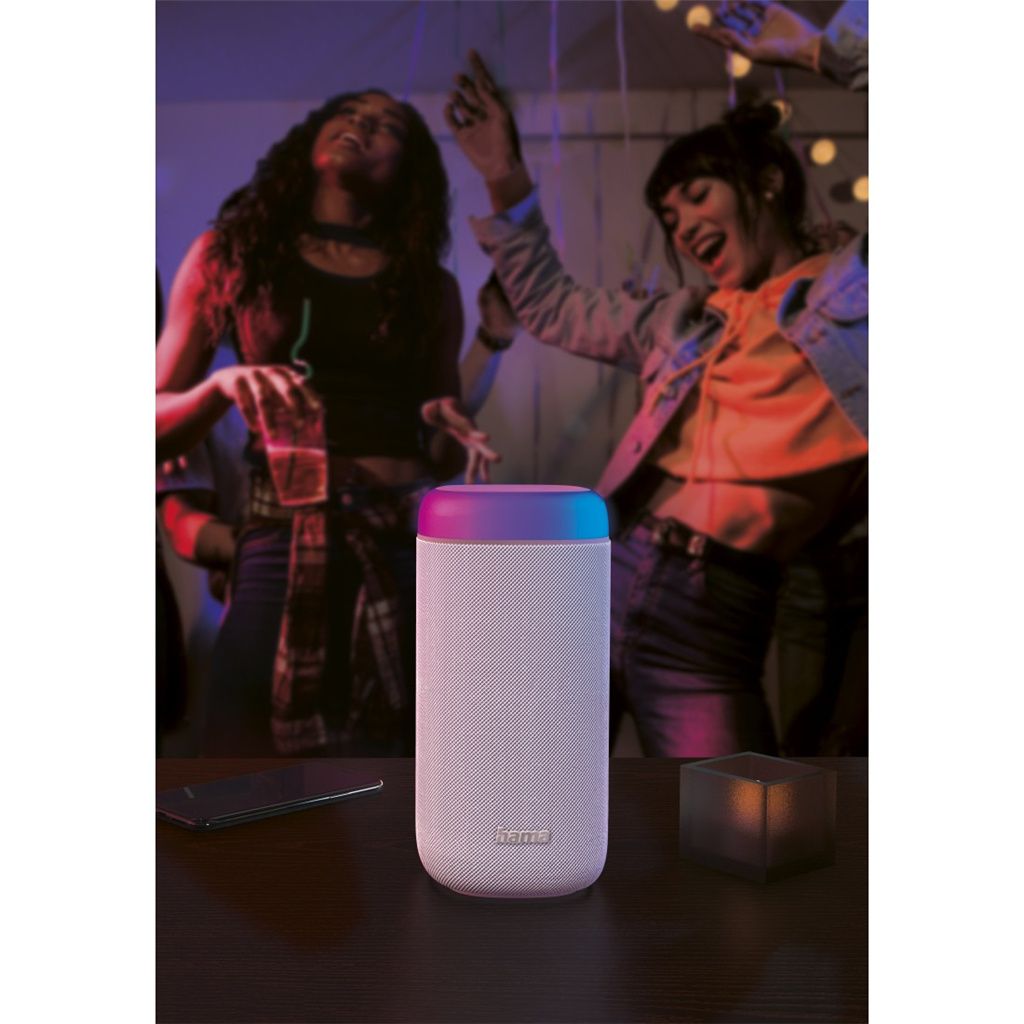hama Shine 2.0 Bluetooth-Lautsprecher weiß Produktbild 9