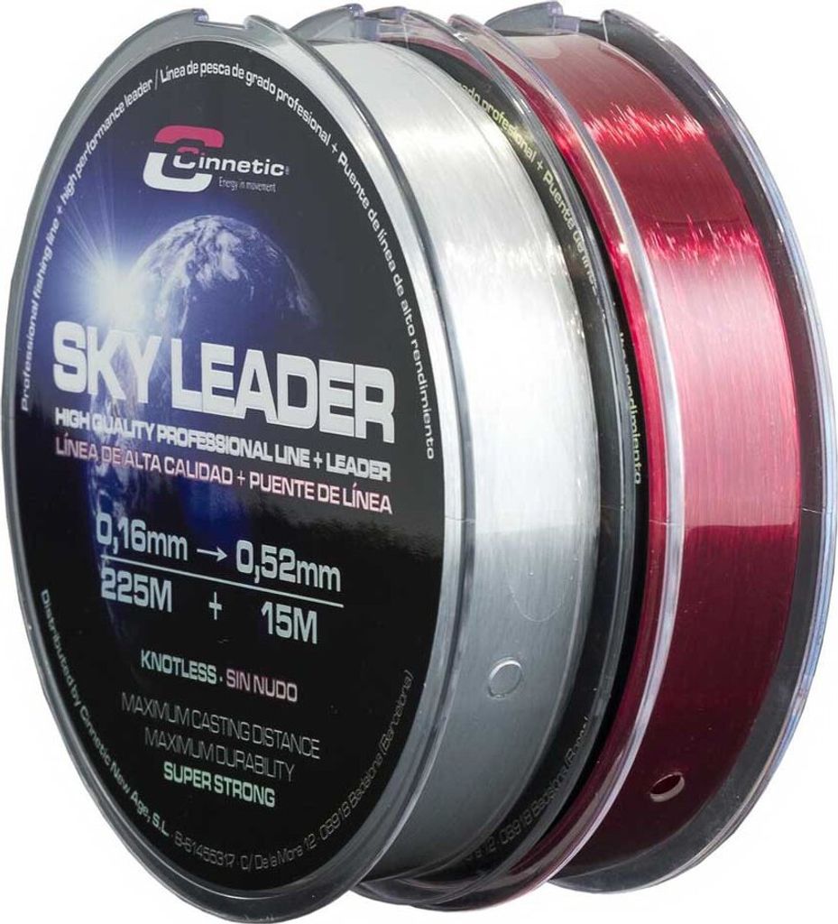 Cinnetic Sky Leader 225+15 M Red Inferno 0.230-0.570 mm