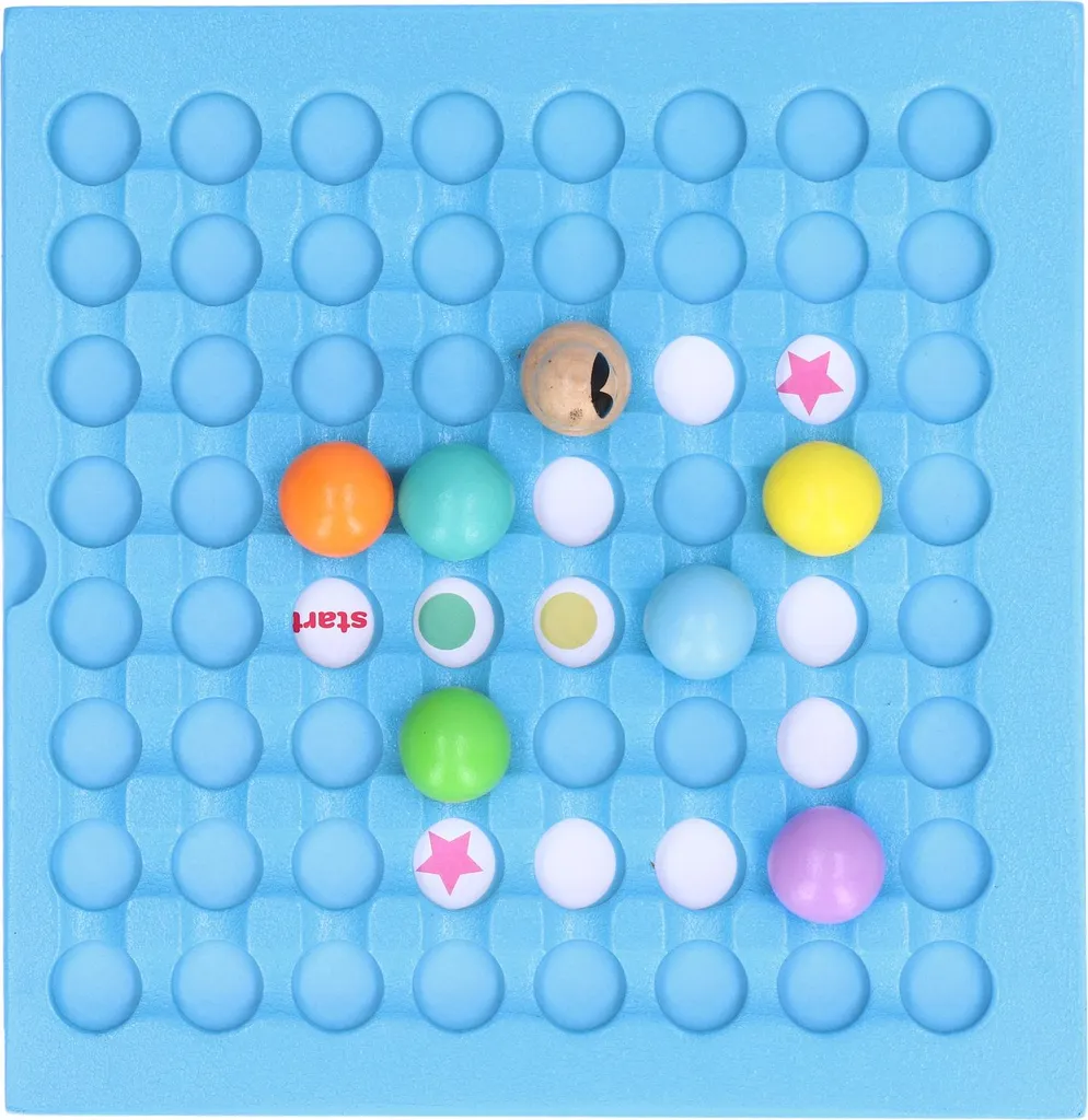 Réduire le temps d'écran avec ce jeu de bois logique balles roulantes
