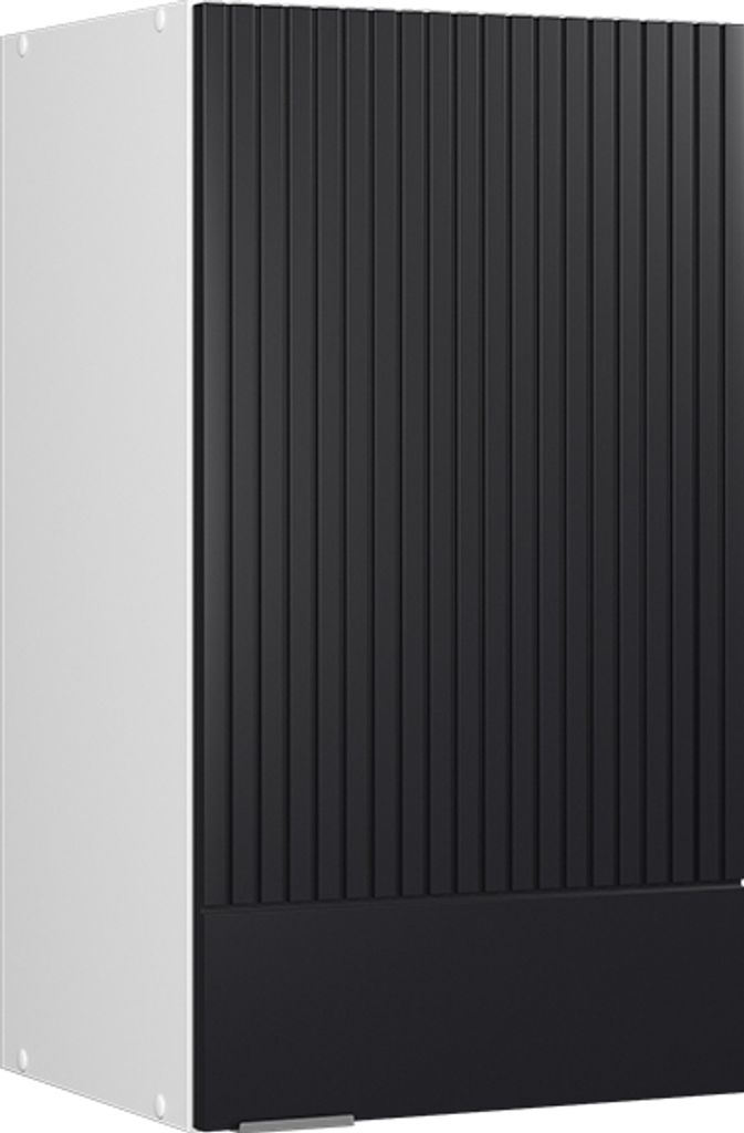 Hängeschrank Vicco Fame-Line Schwarz gestreift 40 cm, Model 50603