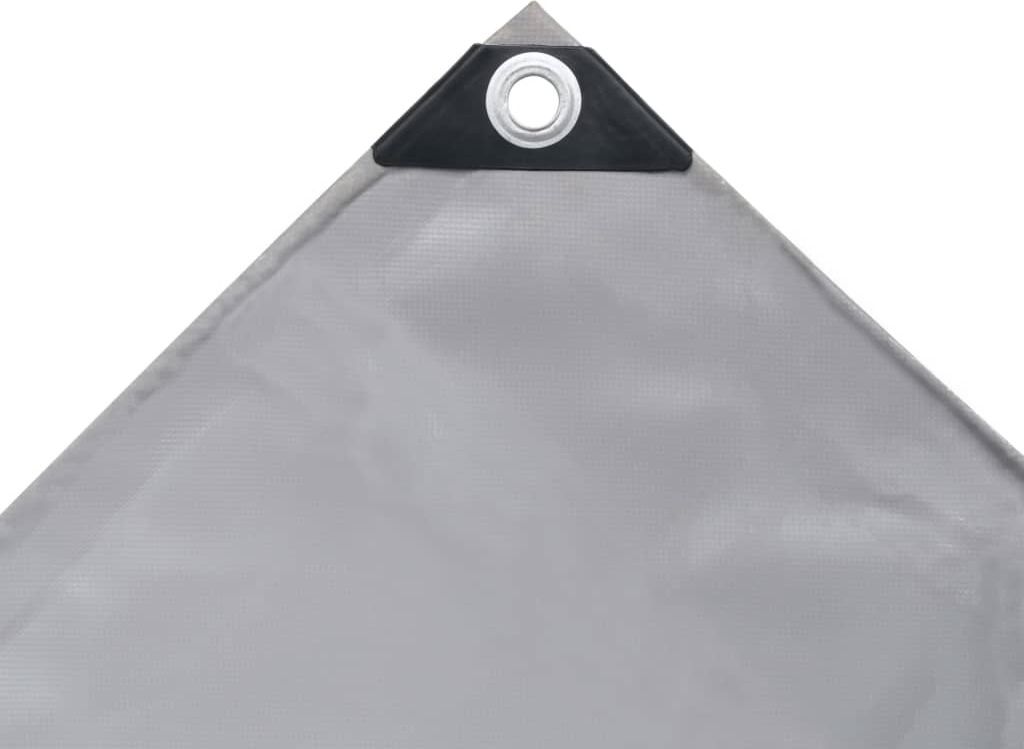 vidaXL Plandeka 650 g/m² 3x5 m szara Zdjęcie produktu 