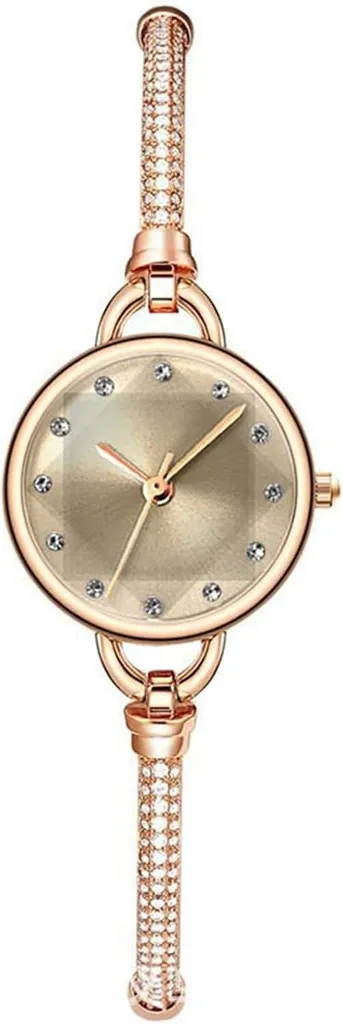 Orologio Quarzo Donna Acciaio Inox Oro Rosa - Regolabile e Preciso