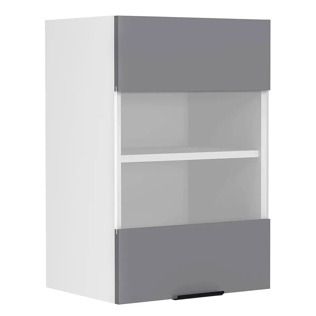 Mobili da cucina pensili Fasola Bianco / Antracite A. 60 x L. 40 x P. 31 cm