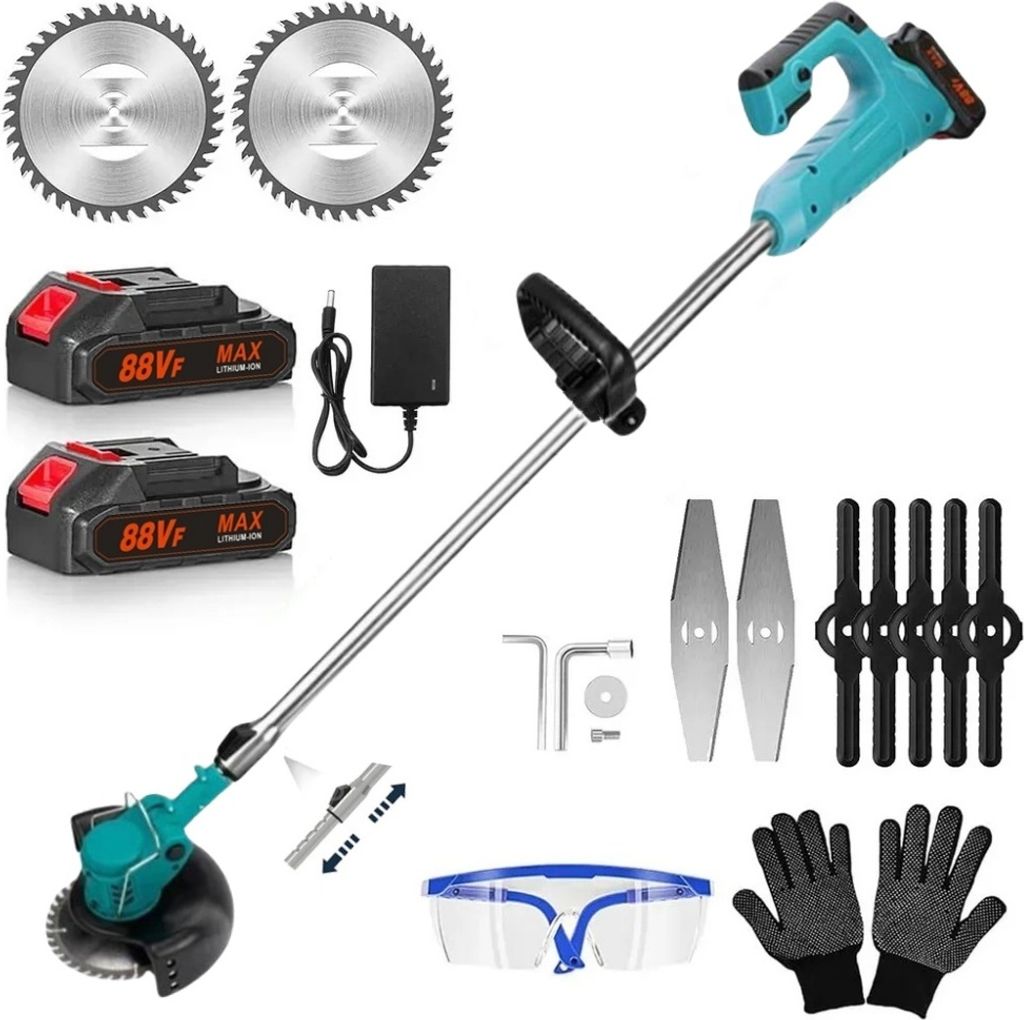 Akku-Rasentrimmer, Elektrischer Rasenschneider mit 2 Produktbild