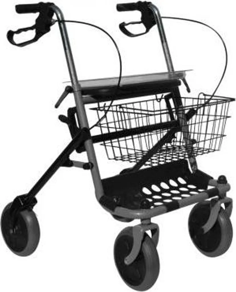 Rollator Roma New pliable : réduire la fatigue et marcher en sécurité