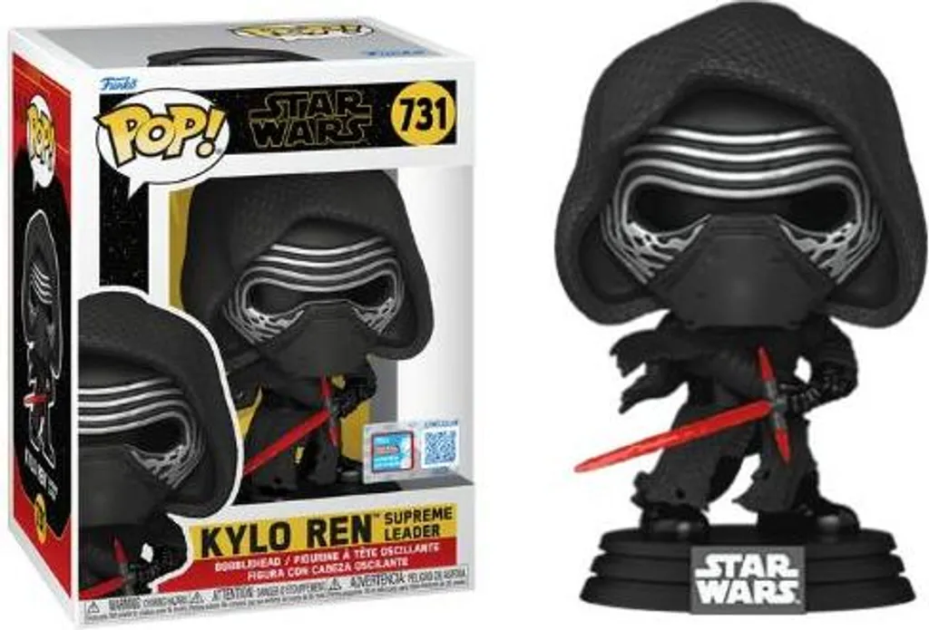 Figurine de collection Kylo Ren Star Wars 731 Funko POP NYCC 2028