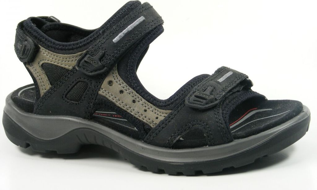 Ecco 069563-50034 Schuhe Damen Sandalen Trekkingsandalen Offroad Yucatan Sandal , Schuhgröße:42, Farbe:Schwarz