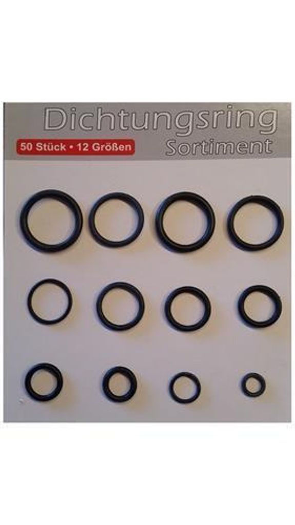 Dichtring Menge 25 Stück O-Ring 12 x 2 mm NBR 90 